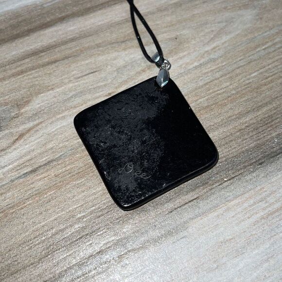 Dichroic Holographic Glass Fused Pendant Gypsy Vibes - Picture 3 of 6